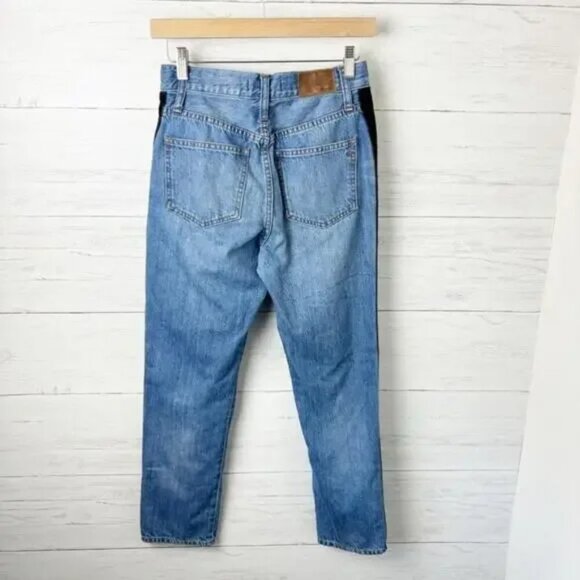 Madewell The Perfect Vintage Jean: Velvet Tux Stripe Edition 25 - Picture 3 of 7